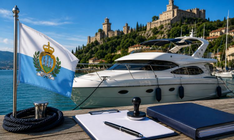 San marino yacht Registration