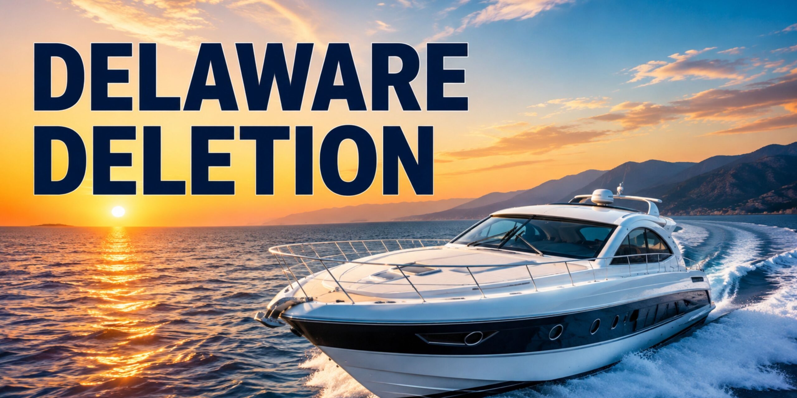 How to Delete Delaware Boat Registry?