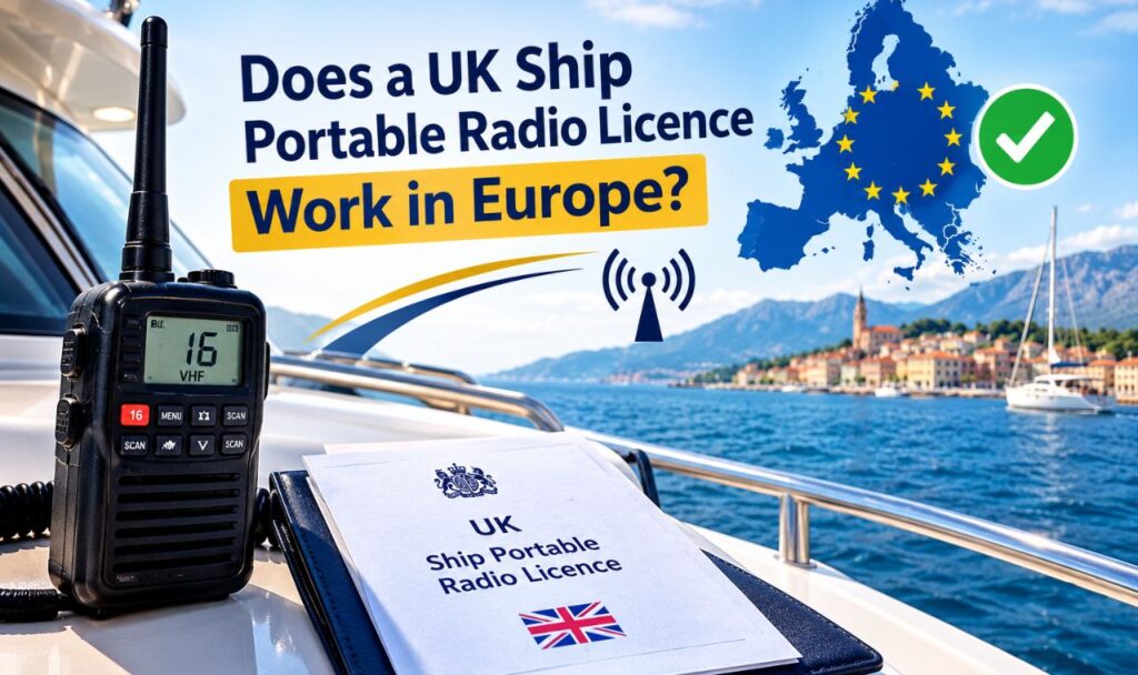 Does a UK Ship Portable Radio Licence Work in Europe?