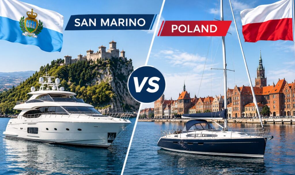 San Marino vs Polish Yacht Registration: Real Cost Gap